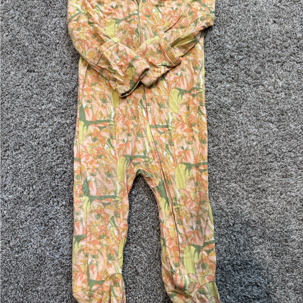 Kate Quinn Floral Footie